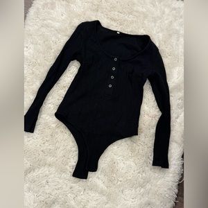 Henley body suit